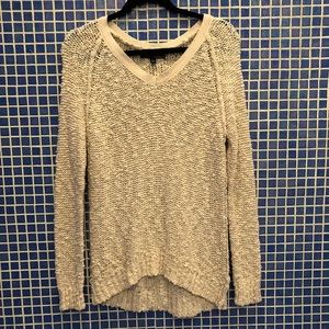 Kaisely Cream Colored Oversized Sweater